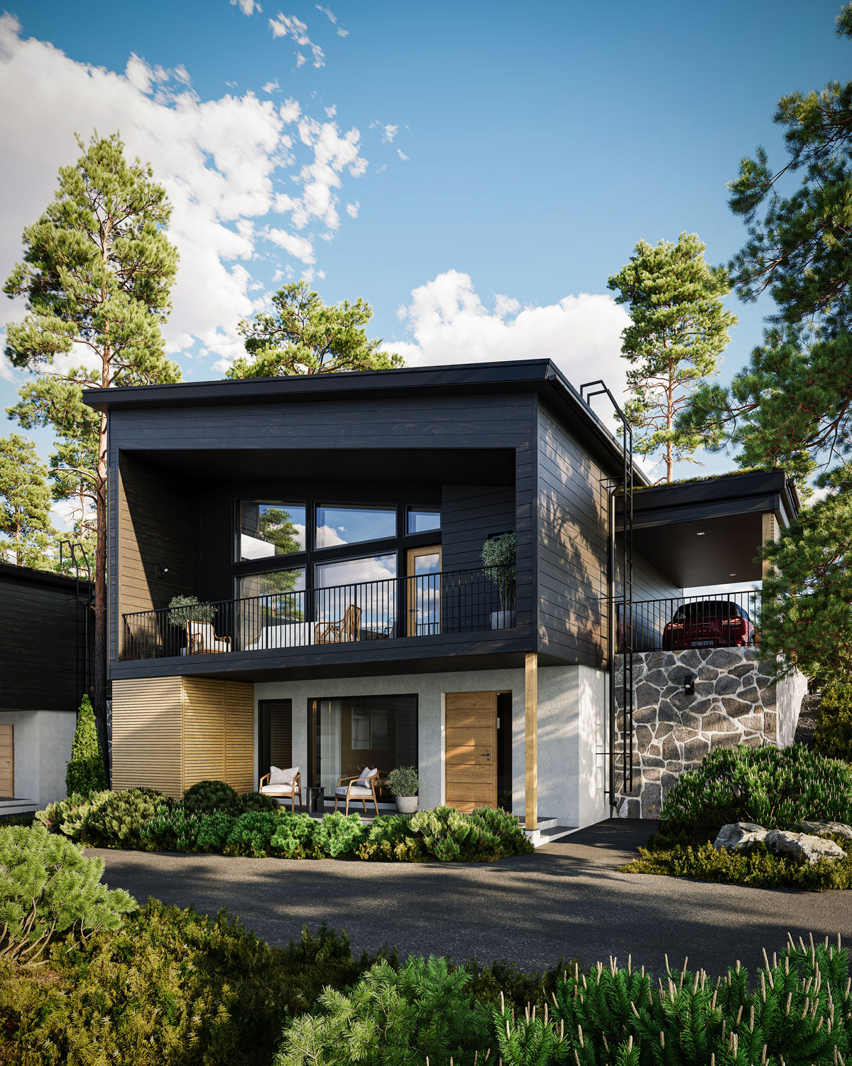 Villa Type A Exterior